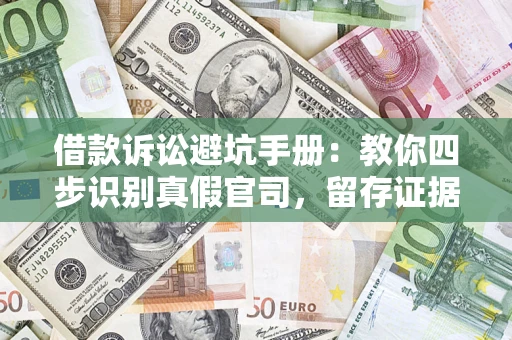 北京借款诉讼避坑手册：教你四步识别真假官司，留存证据不踩雷