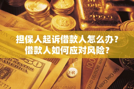 北京担保人起诉借款人怎么办？借款人如何应对风险？